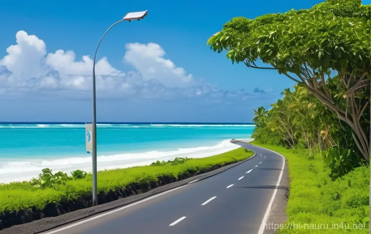 나우루 대중교통 시스템 - **Image Prompt: "Community Travels on Nauru"**
    A warm and inviting scene depicting the daily com...